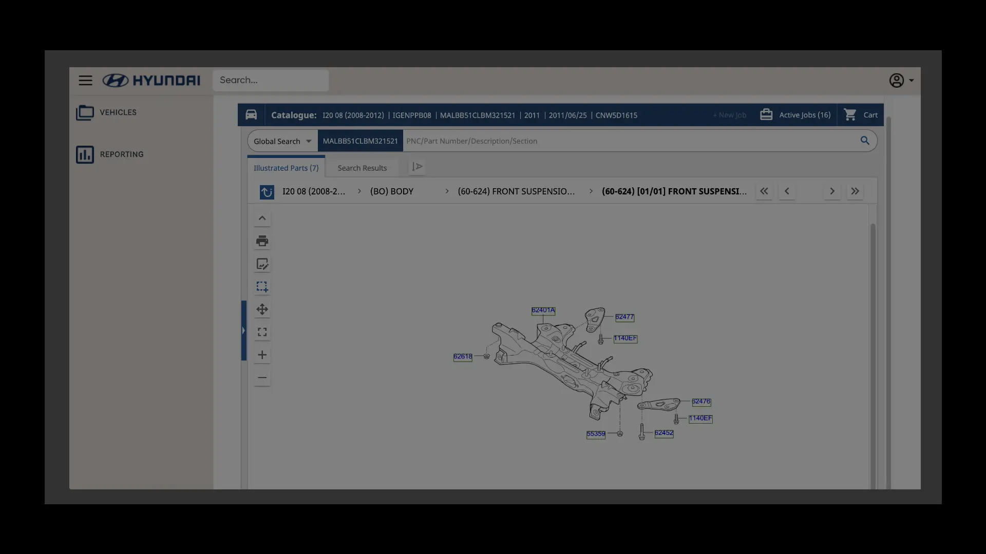Hyundai Approved Repairer Program screenshot